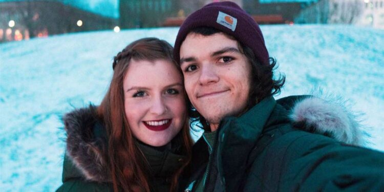 Isabel Rock with her husband Jacob Roloff Isabel Rock with her husband Jacob Roloff
