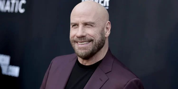 John Travolta smiling