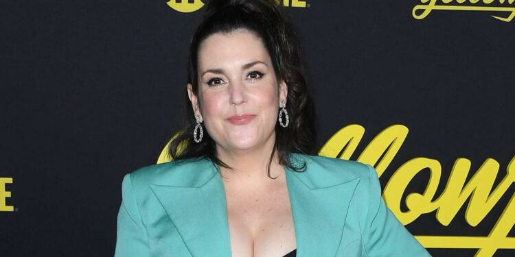 Melanie Lynskey attending the premiere of Yellowjackets season 2