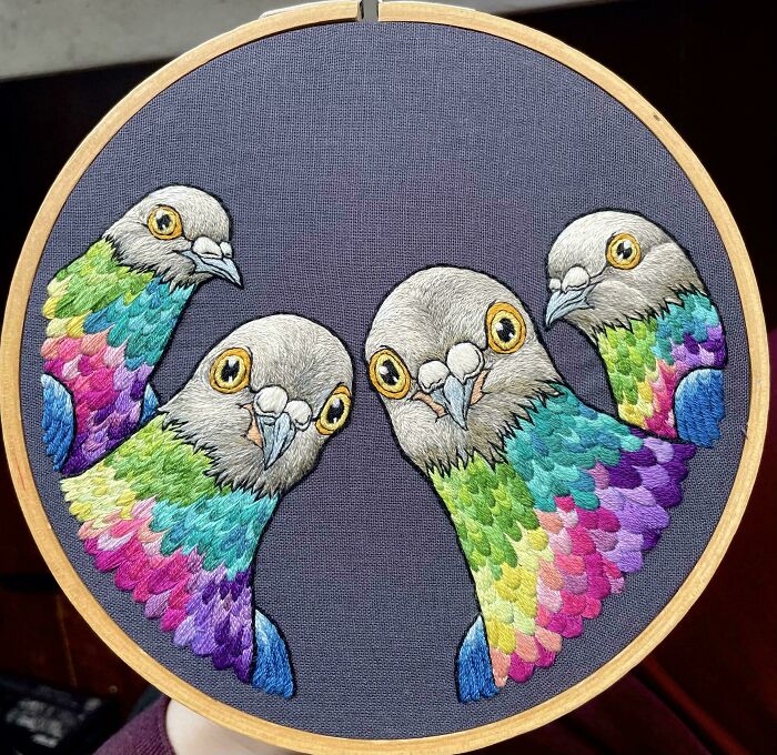 78 Stunning Embroidery Creations That Might Inspire You To Take Up This Hobby (New Pics)
