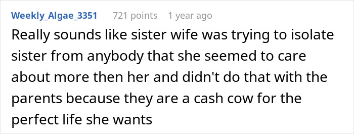 Pregnant Woman Loses Cash Cow In-Laws After Acting Mean Toward 19YO SIL And Angering Wife