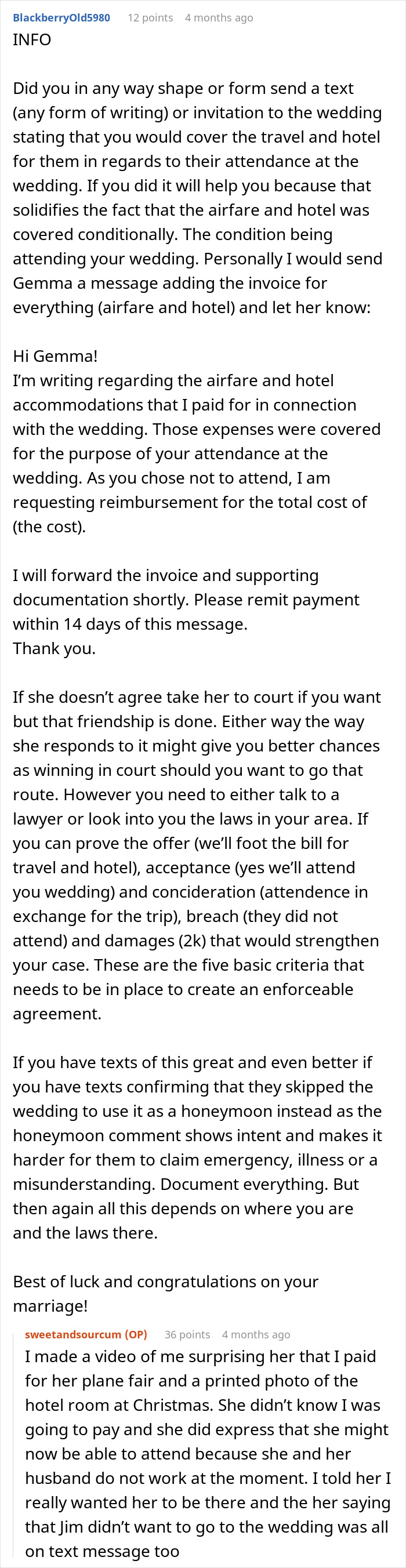 Woman Skips Best Friend’s Wedding, Says It’s Because She Wanted A Honeymoon, The Real Reason Is Much Worse Woman Skips Best Friend’s Wedding, Says It’s Because She Wanted A Honeymoon, The Real Reason Is Much Worse