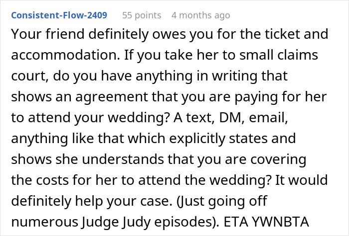 Woman Skips Best Friend’s Wedding, Says It’s Because She Wanted A Honeymoon, The Real Reason Is Much Worse Woman Skips Best Friend’s Wedding, Says It’s Because She Wanted A Honeymoon, The Real Reason Is Much Worse