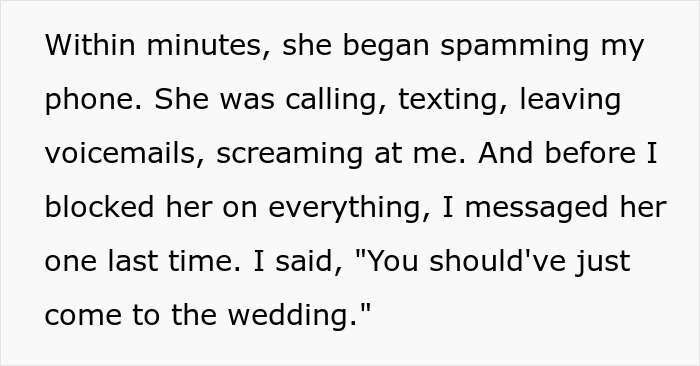 Woman Skips Best Friend’s Wedding, Says It’s Because She Wanted A Honeymoon, The Real Reason Is Much Worse Woman Skips Best Friend’s Wedding, Says It’s Because She Wanted A Honeymoon, The Real Reason Is Much Worse