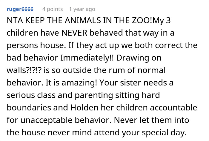 Bride Refuses To Gamble With Her Wedding After Sister Fails To Parent Her Wild Children: “Kids Will Be Kids” Bride Refuses To Gamble With Her Wedding After Sister Fails To Parent Her Wild Children: “Kids Will Be Kids”
