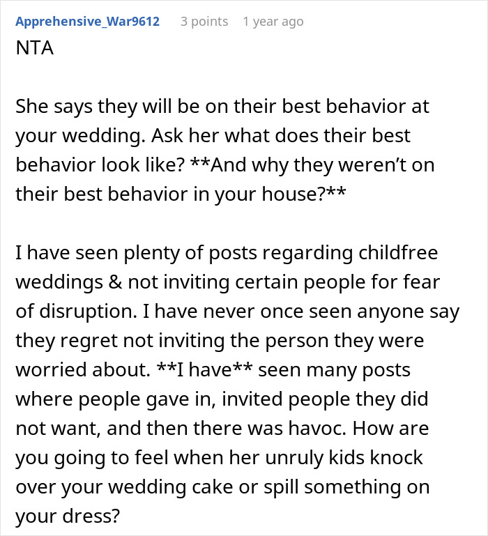Bride Refuses To Gamble With Her Wedding After Sister Fails To Parent Her Wild Children: “Kids Will Be Kids” Bride Refuses To Gamble With Her Wedding After Sister Fails To Parent Her Wild Children: “Kids Will Be Kids”