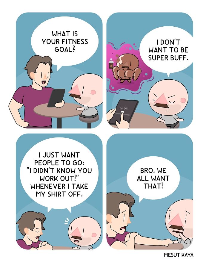 28 Silly Comics On Life With Funny Twists, By Mesut Kaya (New Pics) 28 Silly Comics On Life With Funny Twists, By Mesut Kaya (New Pics)