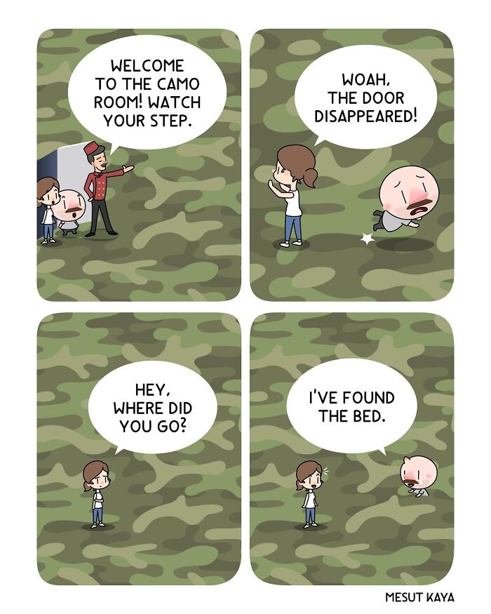 28 Silly Comics On Life With Funny Twists, By Mesut Kaya (New Pics) 28 Silly Comics On Life With Funny Twists, By Mesut Kaya (New Pics)