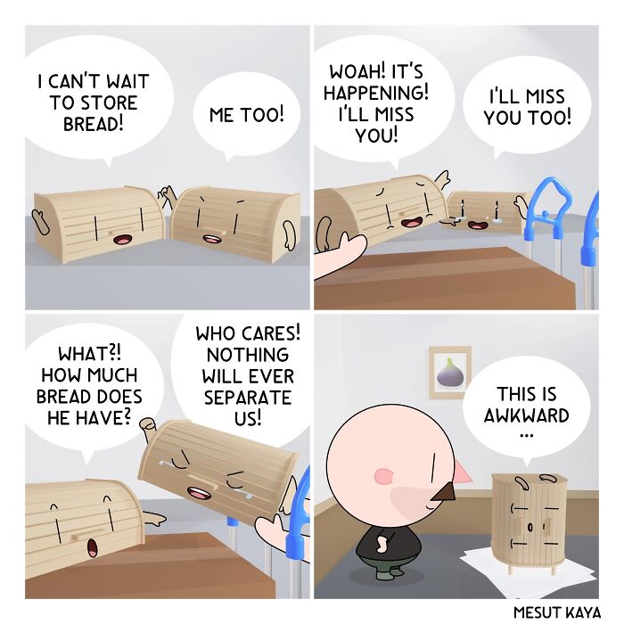 28 Silly Comics On Life With Funny Twists, By Mesut Kaya (New Pics) 28 Silly Comics On Life With Funny Twists, By Mesut Kaya (New Pics)