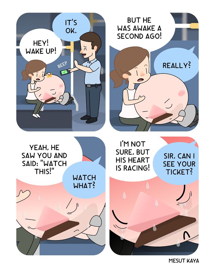 28 Silly Comics On Life With Funny Twists, By Mesut Kaya (New Pics) 28 Silly Comics On Life With Funny Twists, By Mesut Kaya (New Pics)