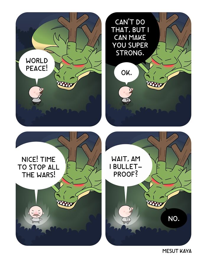 28 Silly Comics On Life With Funny Twists, By Mesut Kaya (New Pics) 28 Silly Comics On Life With Funny Twists, By Mesut Kaya (New Pics)