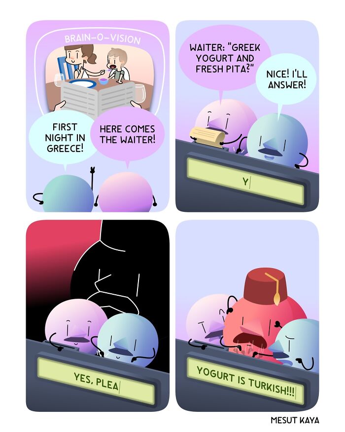 28 Silly Comics On Life With Funny Twists, By Mesut Kaya (New Pics) 28 Silly Comics On Life With Funny Twists, By Mesut Kaya (New Pics)