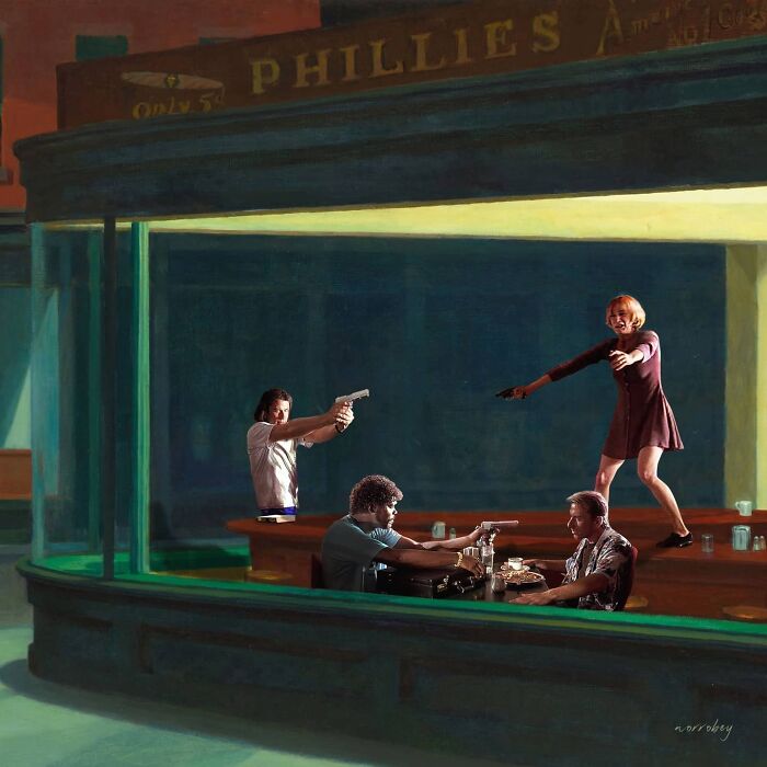 This Digital Artist Blends Famous Movies With Classical Art In Clever Mashups (58 Pics)