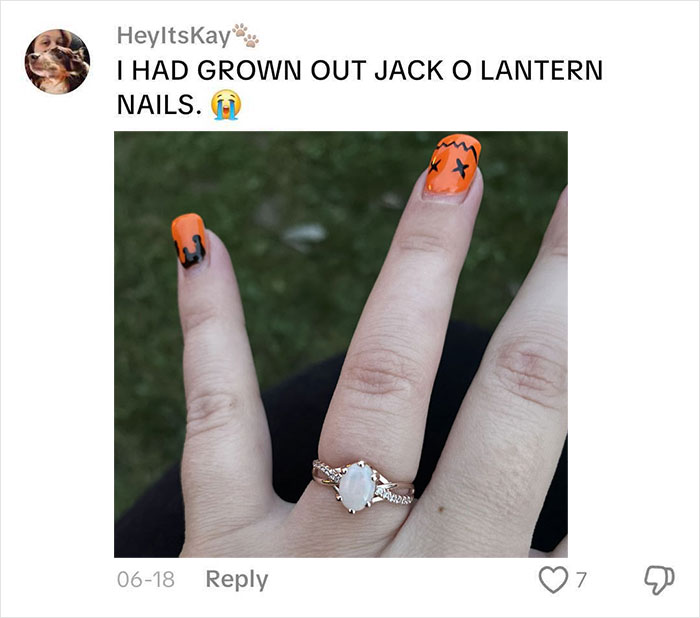 Woman Gets Engaged While Having Hot Dog Nails, Others Share Their Manicures To Make Her Feel Less Alone