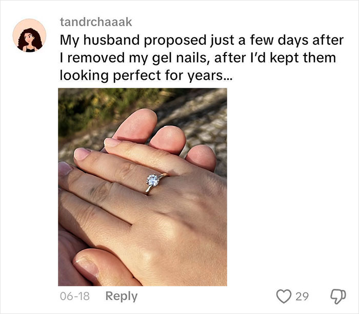 Woman Gets Engaged While Having Hot Dog Nails, Others Share Their Manicures To Make Her Feel Less Alone