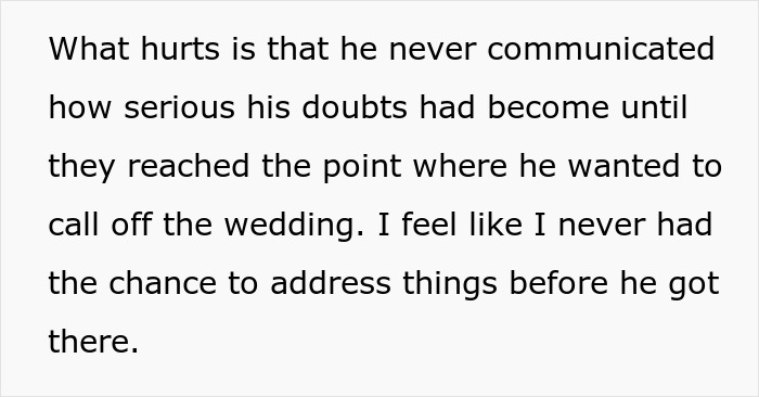 Momma’s Boy Calls Off Wedding, Leaves Fiancée Emotionally Exhausted By Trying To Work Things Out Momma’s Boy Calls Off Wedding, Leaves Fiancée Emotionally Exhausted By Trying To Work Things Out