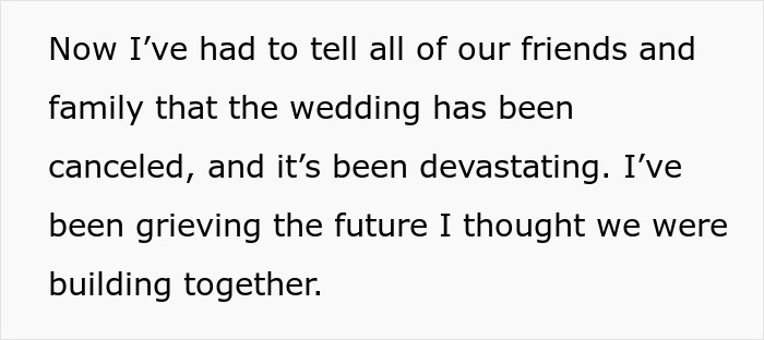 Momma’s Boy Calls Off Wedding, Leaves Fiancée Emotionally Exhausted By Trying To Work Things Out Momma’s Boy Calls Off Wedding, Leaves Fiancée Emotionally Exhausted By Trying To Work Things Out