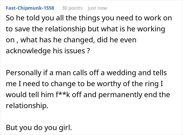 Momma’s Boy Calls Off Wedding, Leaves Fiancée Emotionally Exhausted By Trying To Work Things Out Momma’s Boy Calls Off Wedding, Leaves Fiancée Emotionally Exhausted By Trying To Work Things Out