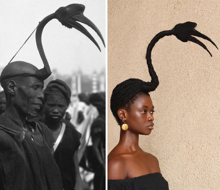 This Artist Transforms Her Hair Into Stunning Sculptures Inspired By Pre-Colonial African Hairstyles (36 New Pics)
