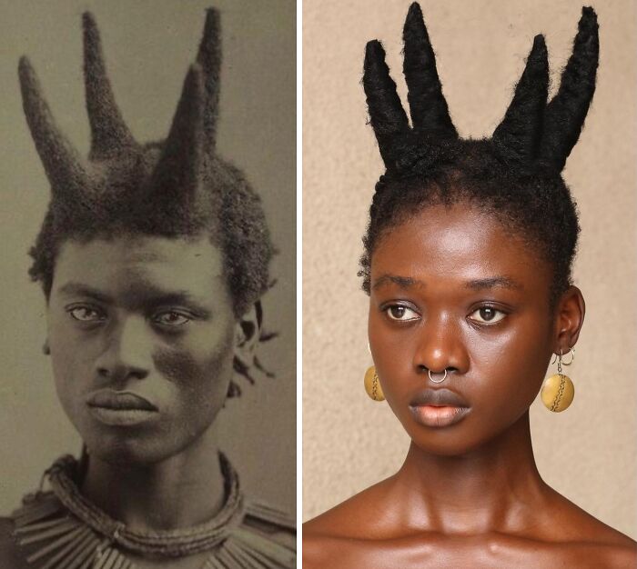 This Artist Transforms Her Hair Into Stunning Sculptures Inspired By Pre-Colonial African Hairstyles (36 New Pics)