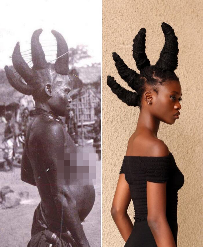 This Artist Transforms Her Hair Into Stunning Sculptures Inspired By Pre-Colonial African Hairstyles (36 New Pics)