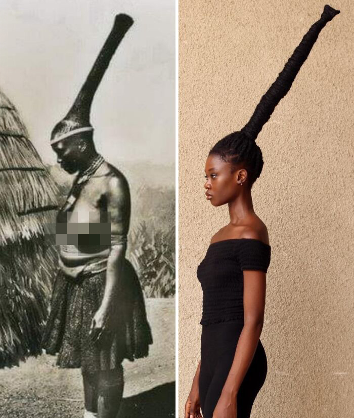 This Artist Transforms Her Hair Into Stunning Sculptures Inspired By Pre-Colonial African Hairstyles (36 New Pics)