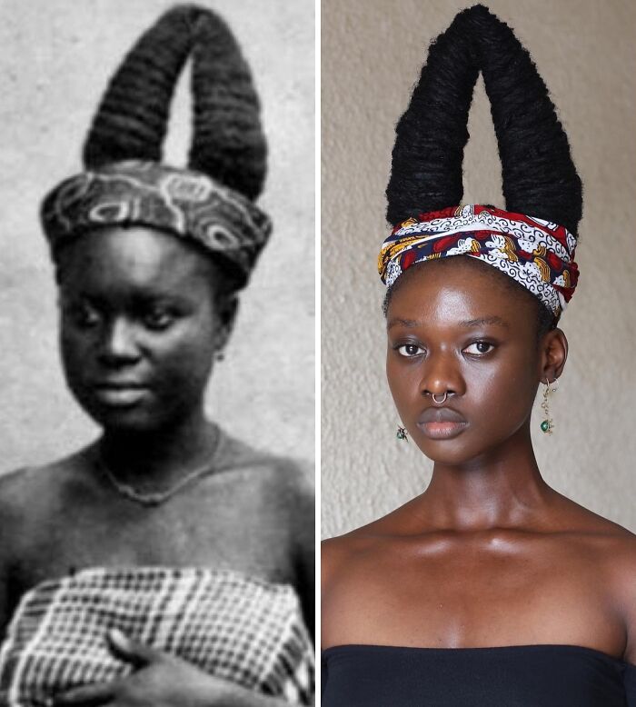 This Artist Transforms Her Hair Into Stunning Sculptures Inspired By Pre-Colonial African Hairstyles (36 New Pics)