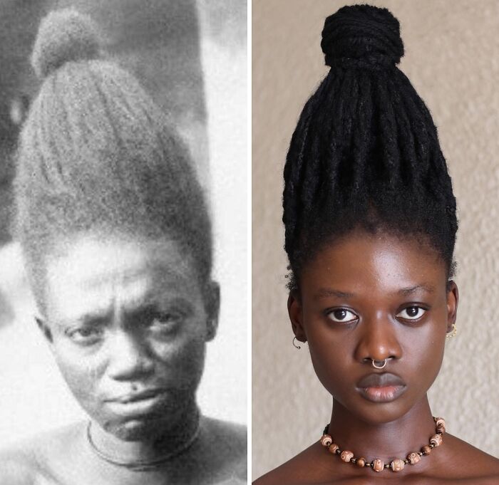 This Artist Transforms Her Hair Into Stunning Sculptures Inspired By Pre-Colonial African Hairstyles (36 New Pics)