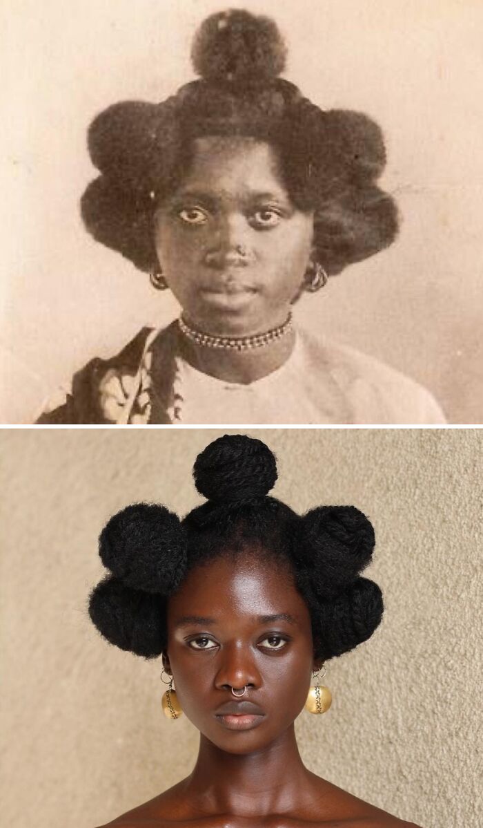 This Artist Transforms Her Hair Into Stunning Sculptures Inspired By Pre-Colonial African Hairstyles (36 New Pics)