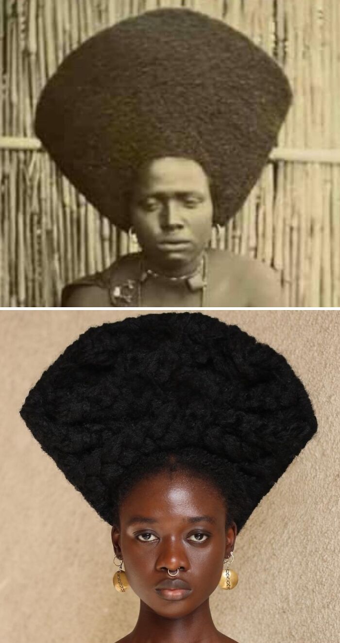 This Artist Transforms Her Hair Into Stunning Sculptures Inspired By Pre-Colonial African Hairstyles (36 New Pics)