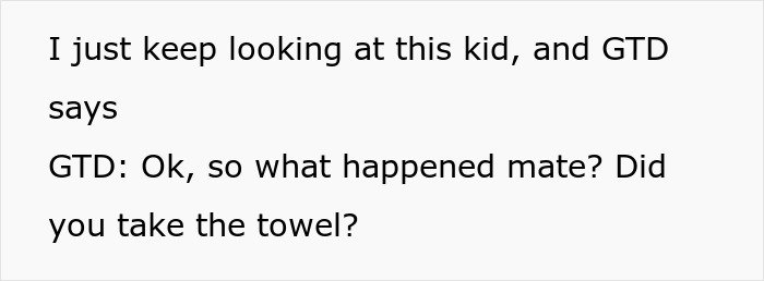 Kid Steals Woman’s Hair Towel, Mommy Dearest Comes To His Rescue And Accuses Woman Of Harassing Him Kid Steals Woman’s Hair Towel, Mommy Dearest Comes To His Rescue And Accuses Woman Of Harassing Him