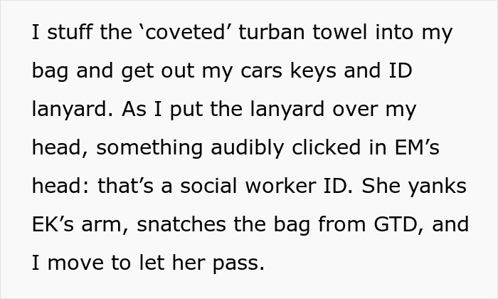 Kid Steals Woman’s Hair Towel, Mommy Dearest Comes To His Rescue And Accuses Woman Of Harassing Him Kid Steals Woman’s Hair Towel, Mommy Dearest Comes To His Rescue And Accuses Woman Of Harassing Him