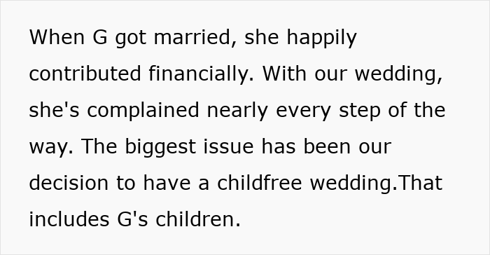MIL Sparks Family Feud Over Childfree Wedding, Can’t Digest That Golden Son’s Kids Can’t Attend