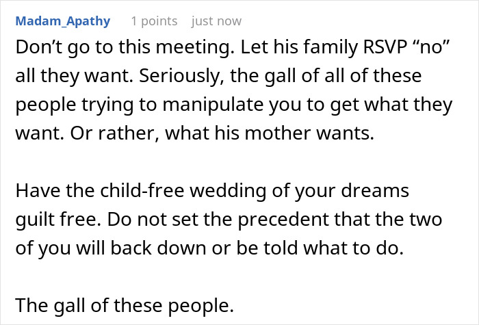MIL Sparks Family Feud Over Childfree Wedding, Can’t Digest That Golden Son’s Kids Can’t Attend