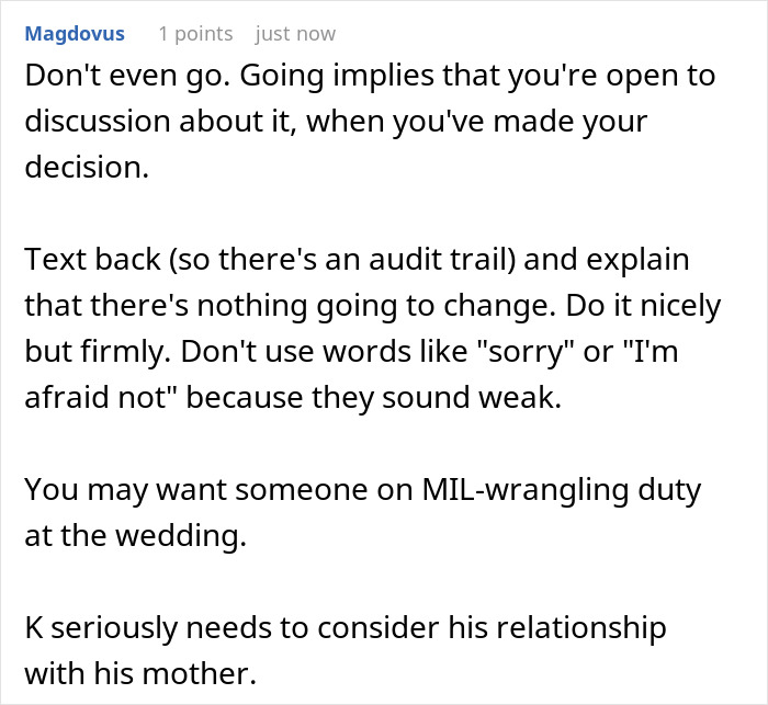 MIL Sparks Family Feud Over Childfree Wedding, Can’t Digest That Golden Son’s Kids Can’t Attend