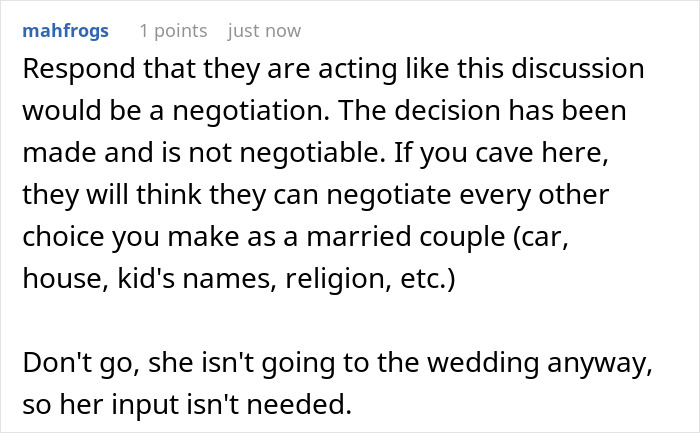 MIL Sparks Family Feud Over Childfree Wedding, Can’t Digest That Golden Son’s Kids Can’t Attend