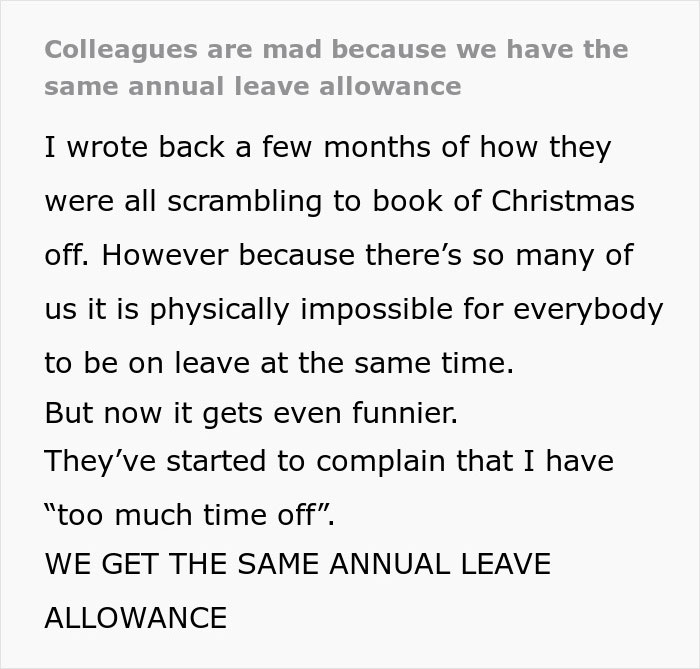 Coworkers Fume As Guy Outsmarts Them With Quality Vacation Planning: “I Do Actually Have A Life” Coworkers Fume As Guy Outsmarts Them With Quality Vacation Planning: “I Do Actually Have A Life”