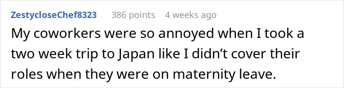 Coworkers Fume As Guy Outsmarts Them With Quality Vacation Planning: “I Do Actually Have A Life” Coworkers Fume As Guy Outsmarts Them With Quality Vacation Planning: “I Do Actually Have A Life”