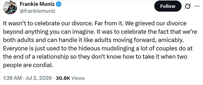 ‘Malcom In The Middle’ Star Deletes “Cruel” Divorce Announcement That Forced Wife Paige To Break Her Silence