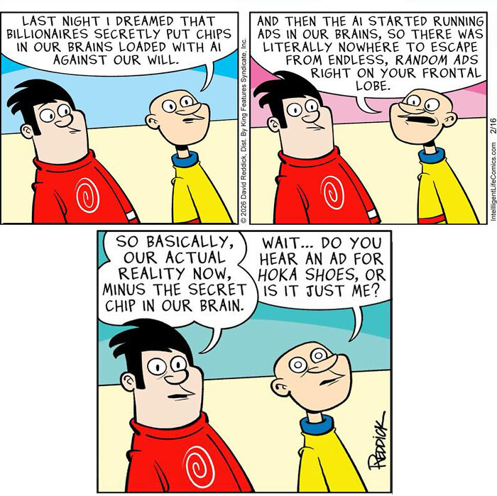What It Feels Like To Live In Today’s World, According To 30 Comics By Cartoonist David Reddick