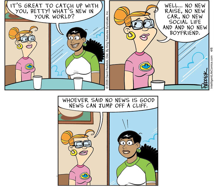 What It Feels Like To Live In Today’s World, According To 30 Comics By Cartoonist David Reddick