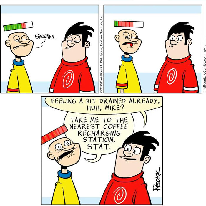 What It Feels Like To Live In Today’s World, According To 30 Comics By Cartoonist David Reddick