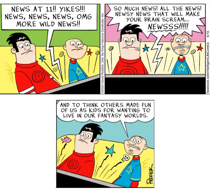 What It Feels Like To Live In Today’s World, According To 30 Comics By Cartoonist David Reddick