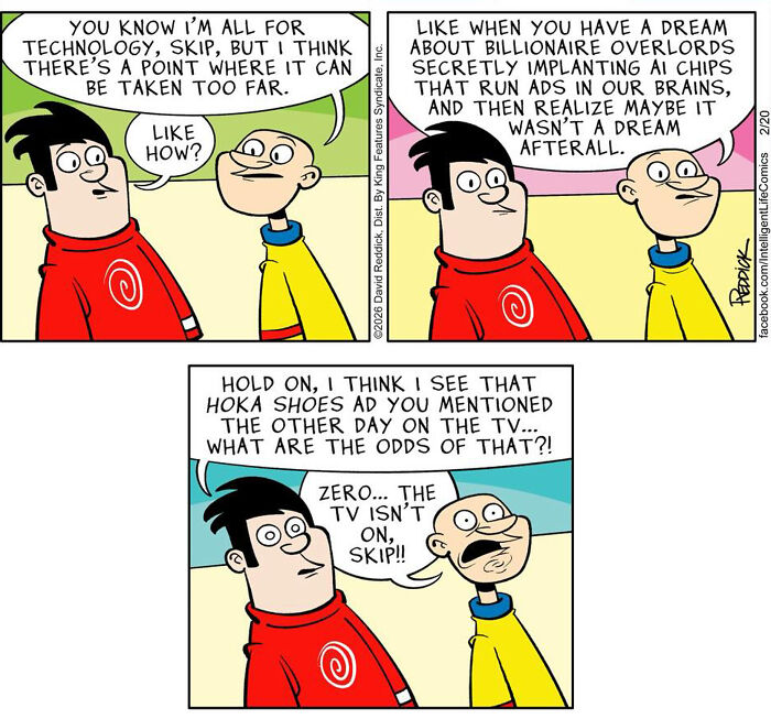 What It Feels Like To Live In Today’s World, According To 30 Comics By Cartoonist David Reddick