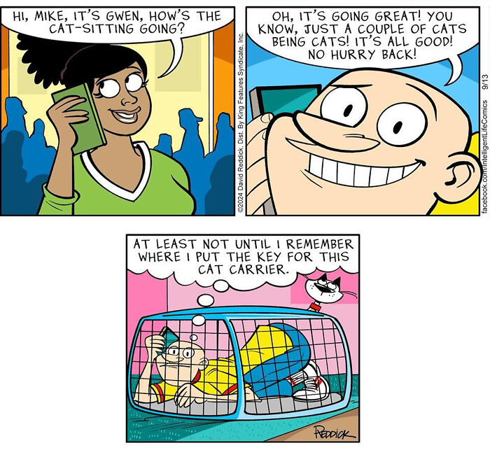 What It Feels Like To Live In Today’s World, According To 30 Comics By Cartoonist David Reddick
