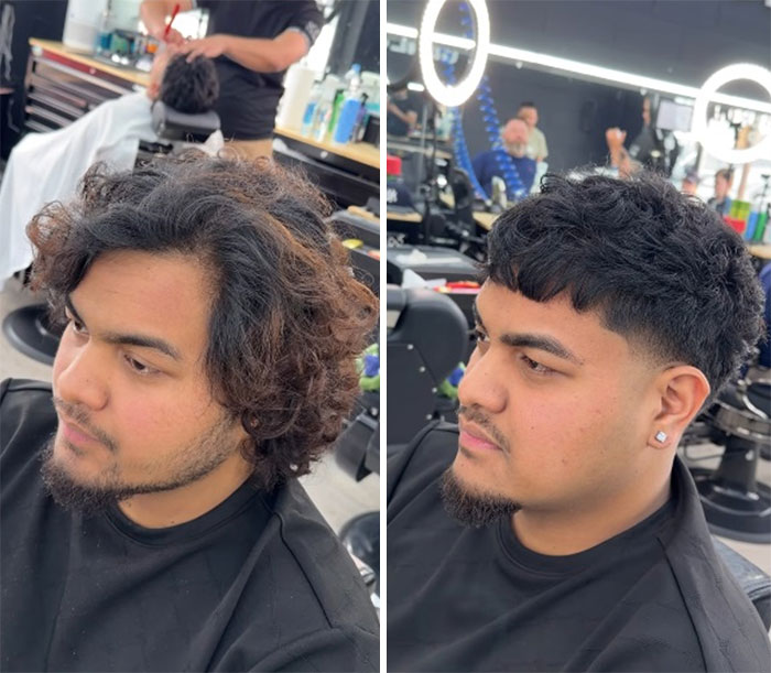 26 Drastic Men’s Hair And Beard Before-And-After Pics Shared By Barber Emiliano Familia