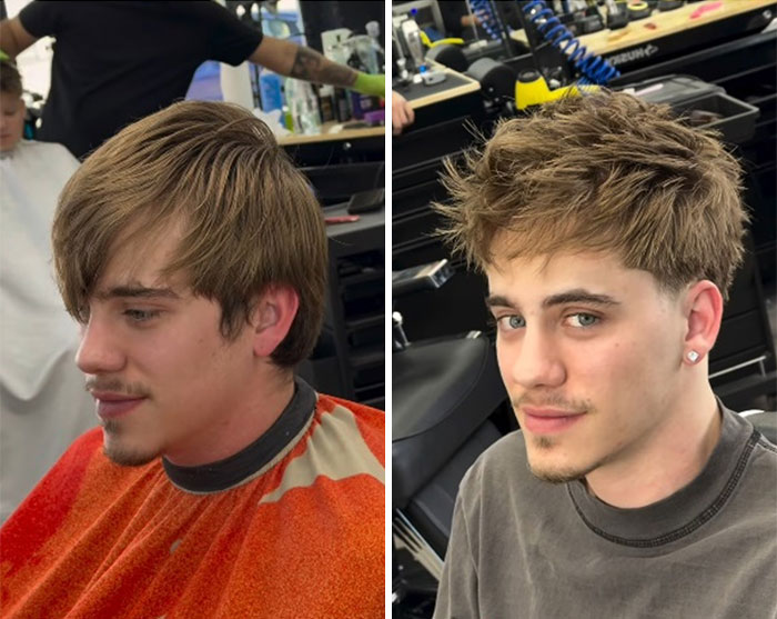 26 Drastic Men’s Hair And Beard Before-And-After Pics Shared By Barber Emiliano Familia