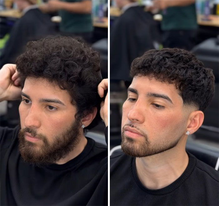26 Drastic Men’s Hair And Beard Before-And-After Pics Shared By Barber Emiliano Familia