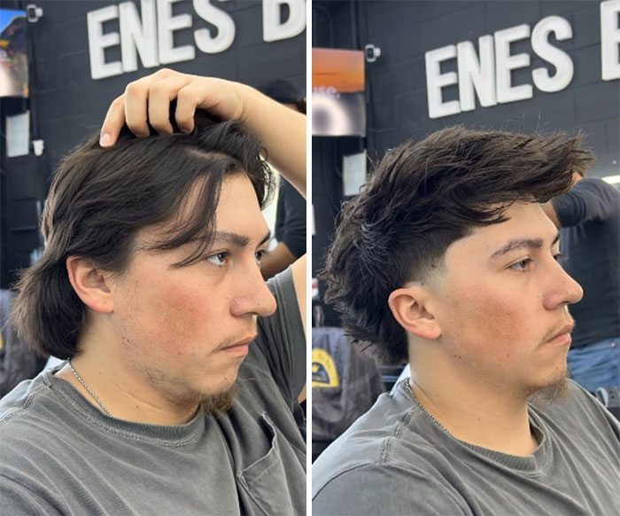 26 Drastic Men’s Hair And Beard Before-And-After Pics Shared By Barber Emiliano Familia