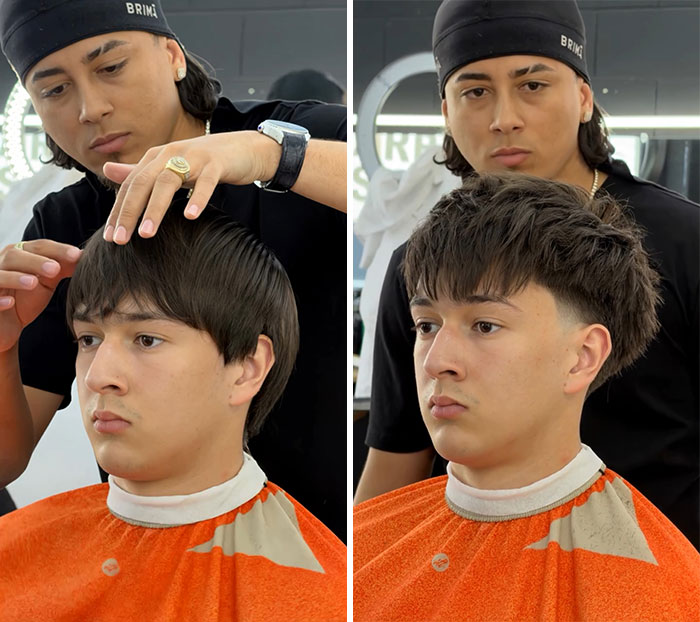 26 Drastic Men’s Hair And Beard Before-And-After Pics Shared By Barber Emiliano Familia